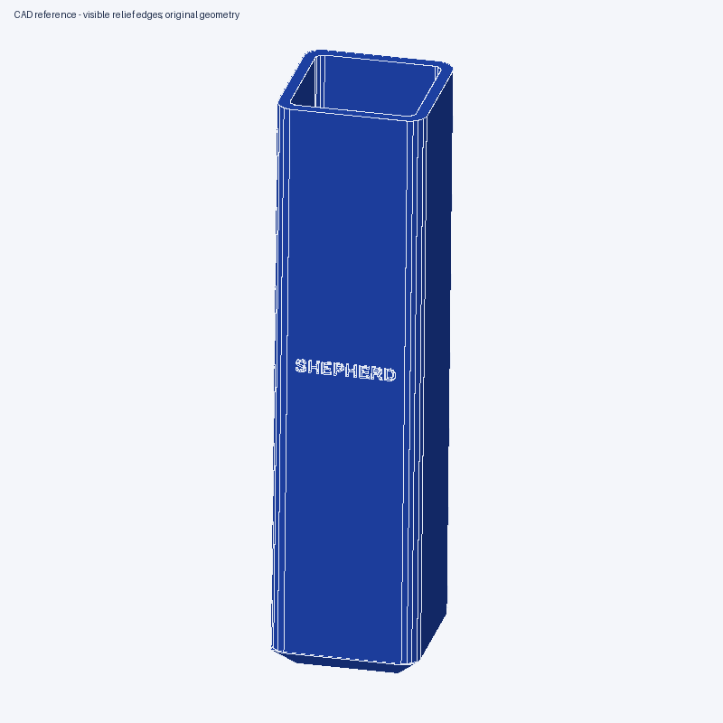 Pencil cup source design reference